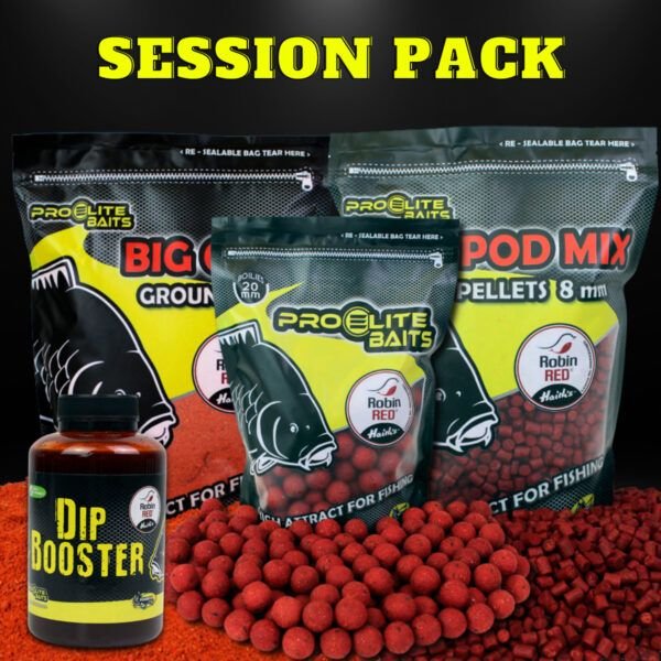 Pro Elite Baits Session Pack Classic Robin Red - Imagen 2