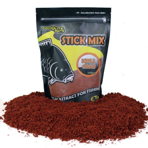 Pro Elite Baits Stick Mix Krill & Crab 800gr - Imagen 2