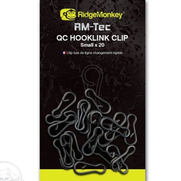 RidgeMonkey RM-Tec QC Hooklink Clip Small