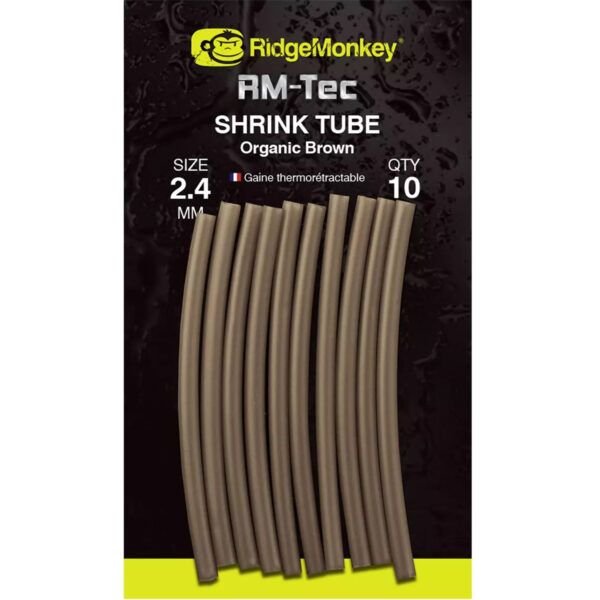 RidgeMonkey RM-Tec Shrink Tube Organic Brown 2.4mm - Imagen 2