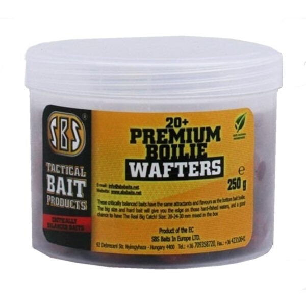 SBS 20+ Premium Boilies Wafters M1  20/24/30mm 250gr - Imagen 2