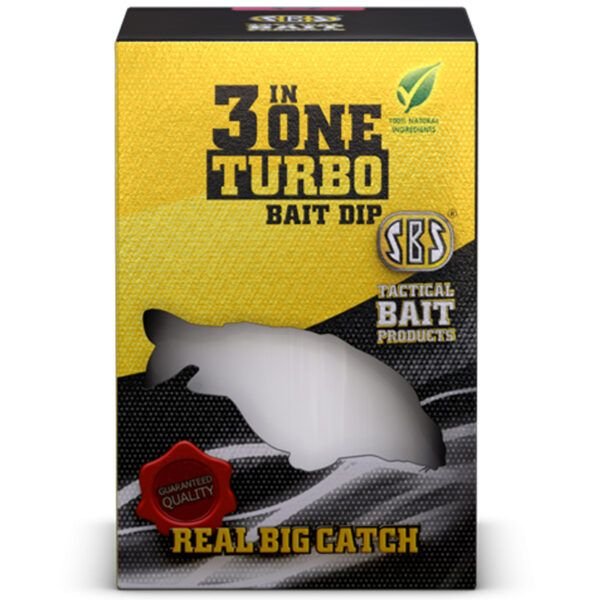 SBS 3 In One Turbo Bait Dip Garlic 250ml - Imagen 3