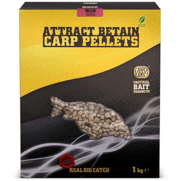 SBS Attract Betain Carp Pellets Frankfurter Sasuage 6mm 1kg