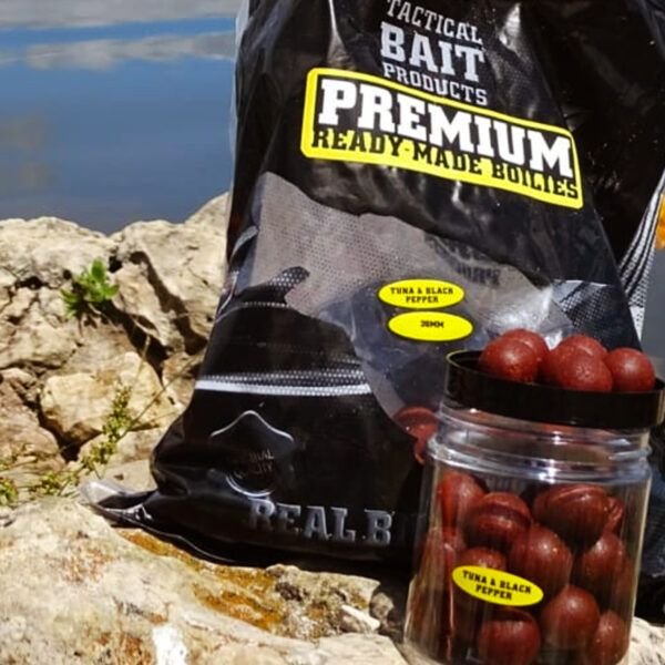 SBS Double Trick Boilies Wafters Tuna & Black Pepper 20mm 150gr - Imagen 2