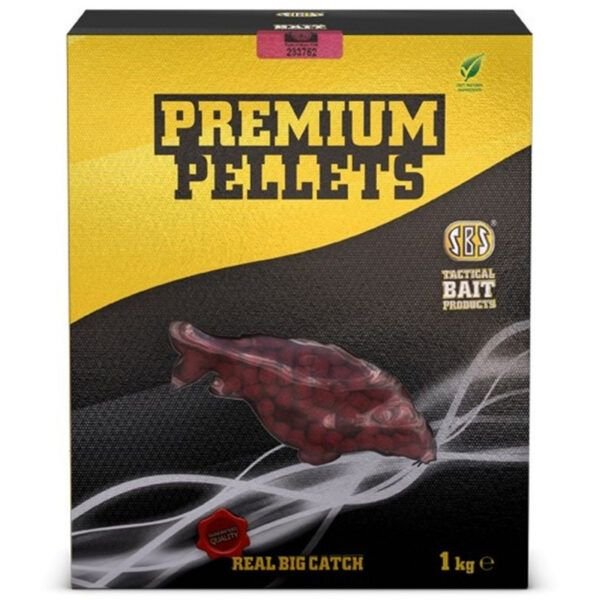 SBS Premium Pellets Tuna & Black Pepper 6mm 1kg