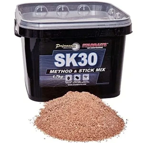 Starbaits Method & Stick Mix SK30 1,7kg - Imagen 3