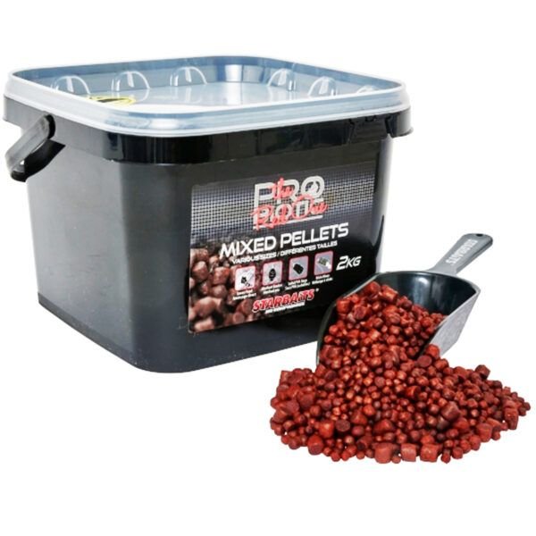 Starbaits Probiotic The Red One Mixed Pellets 2kg + Pala