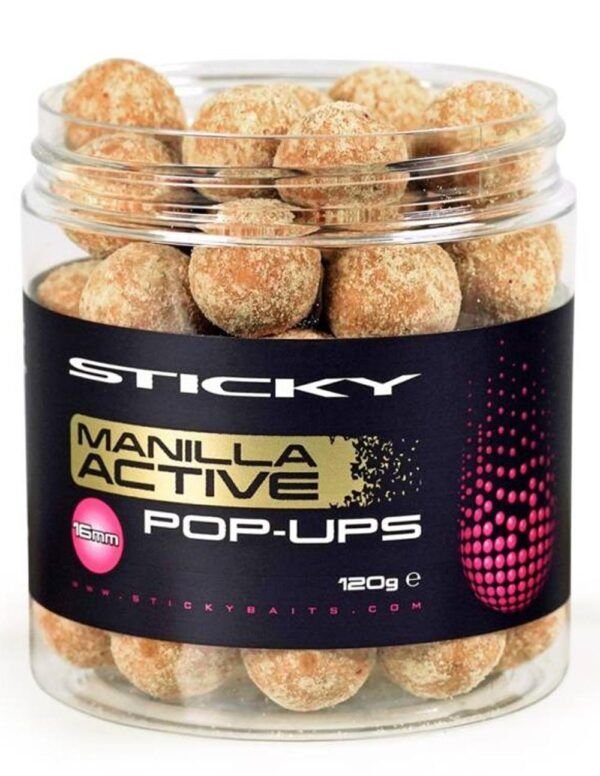 Sticky Baits Manilla Active Pop-Ups 16mm 120gr - Imagen 2