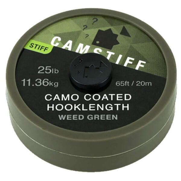 Thinking Anglers Camstiff Hooklength Camo Gravel Brown 25lb - Imagen 2