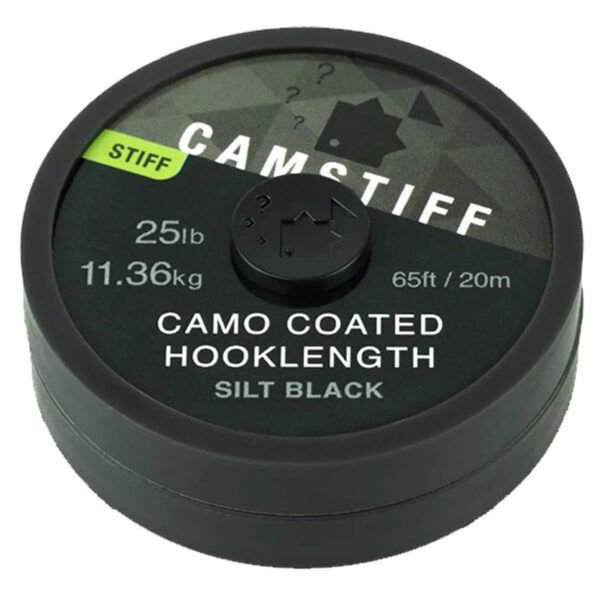 Thinking Anglers Camstiff Hooklength Camo Gravel Brown 25lb - Imagen 3