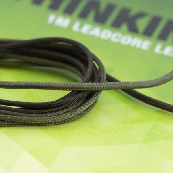 Thinking Anglers Leadcore Leader Olive Camo 45lb 1m - Imagen 2