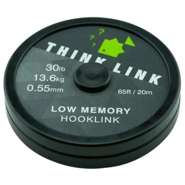 Thinking Anglers Think Link Low Memory Hooklink 30lb (0.50mm) 20m - Imagen 3