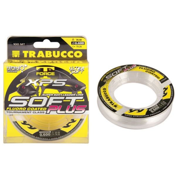 Trabucco XPS Soft Plus Leader Monofilamento 0,50mm/27,50kg 100m