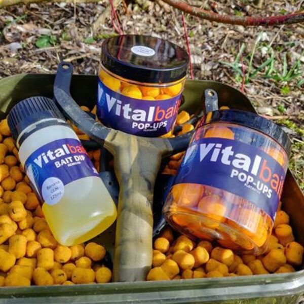 Vitalbaits Boilies Banana GLM 14mm 1kg