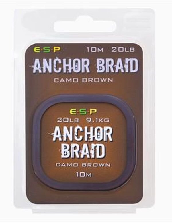 ESP Anchor Braid Gravel Brown 20lb 9,1kg - Imagen 2