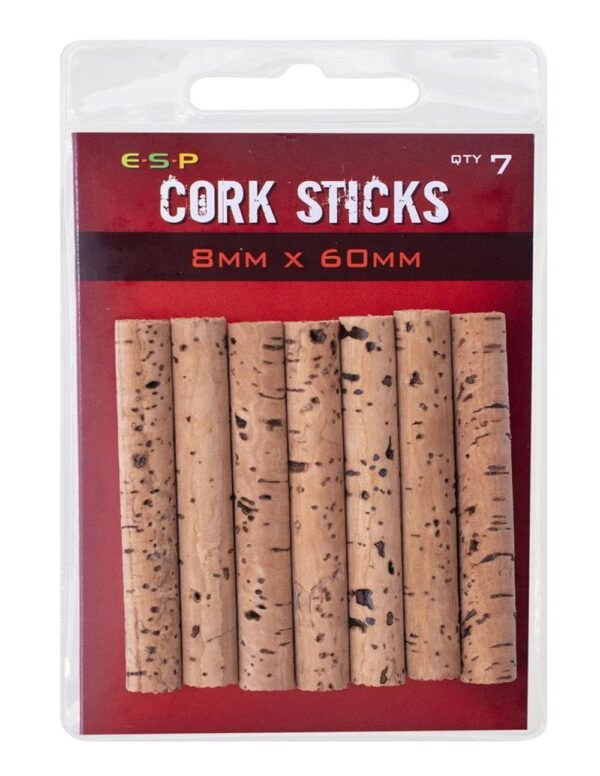 ESP Cork Sticks 8mm x 60mm (7 Unidades) - Imagen 2