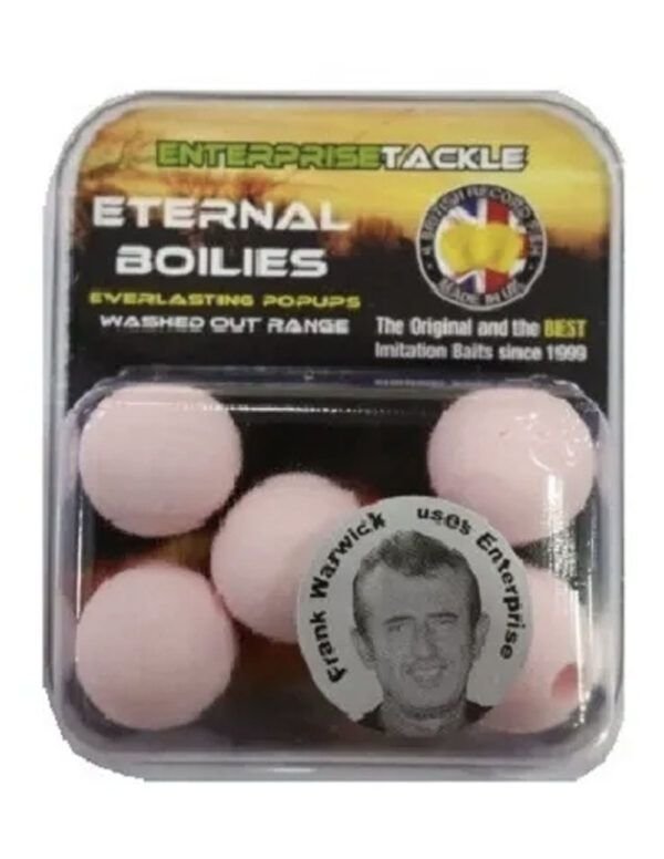 Enterprise Tackle Eternal Boilies Rosa Palido 15mm - Imagen 2