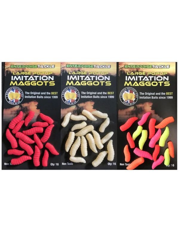 Enterprise Tackle Imitation Maggots Large Color Blanco XL