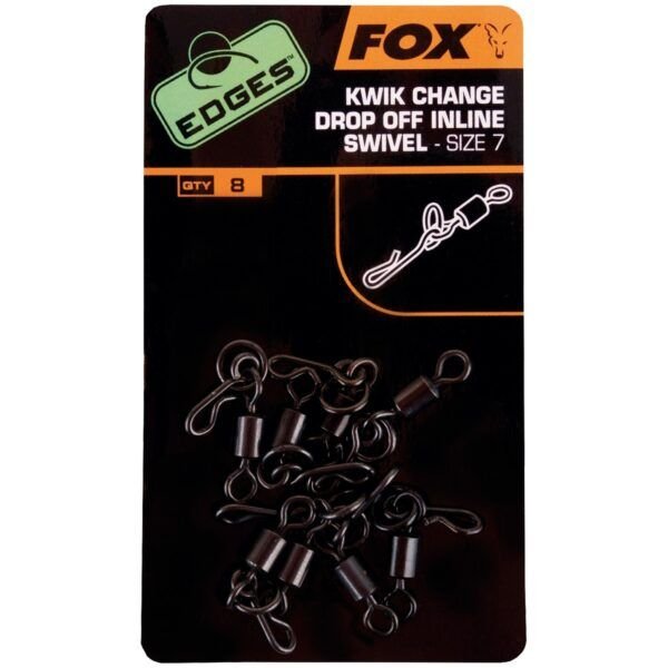 Fox Edges Kwik Change Drop Off Inline Swivel Size 7