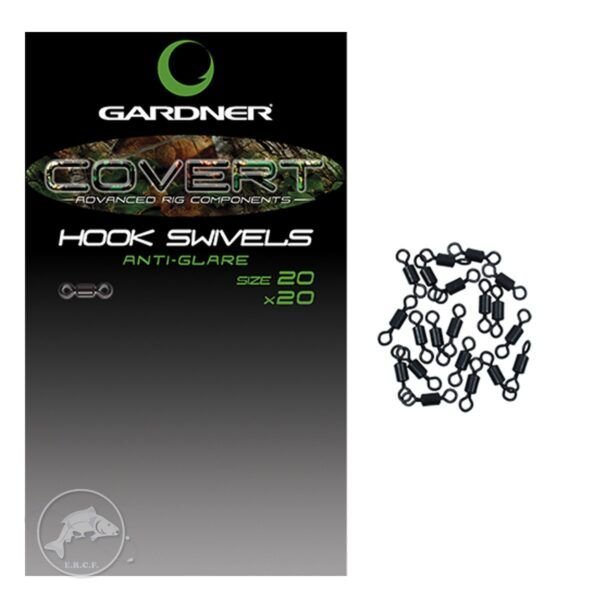 Gardner Covert Hook Swivels Nº20