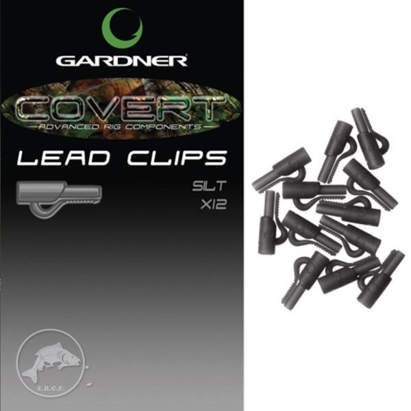 Gardner Covert Lead Clips Green - Imagen 3