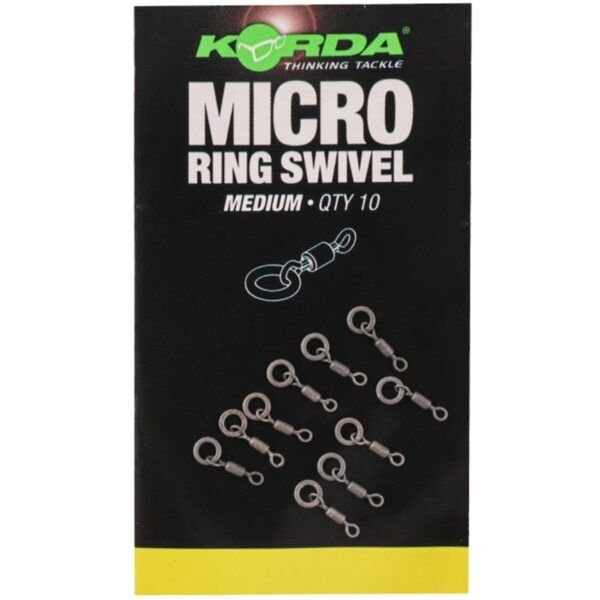 Korda Micro Rig Ring Swivels Medium