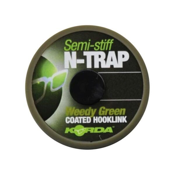 Korda N-Trap Semi Stiff 15lb Weedy Green (20 m) - Imagen 2