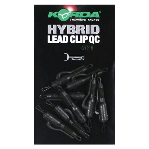 Korda QC Hybrid Lead Clip Weed/Silt - Imagen 2