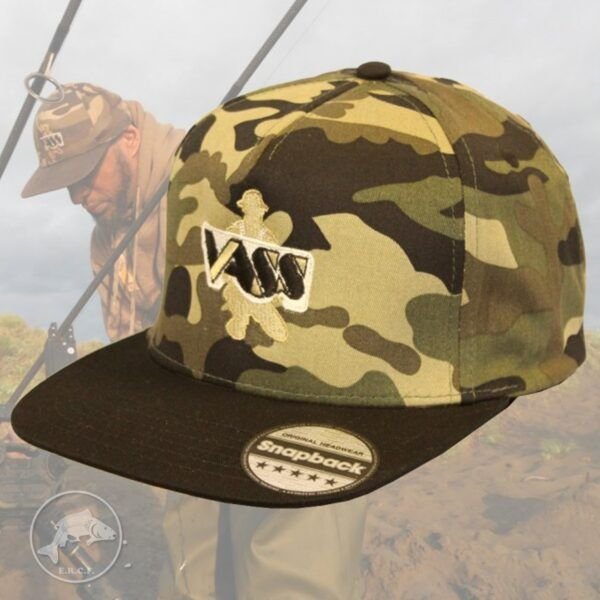 Vass Snapback Camo with Black Peak - Imagen 2