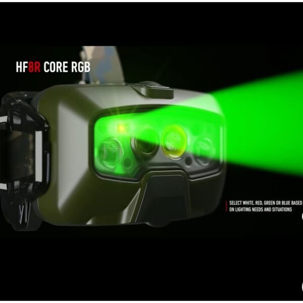 Frontal HF8R CORE RGB- Camuflage 1600 Lúmenes Recargable - Imagen 7