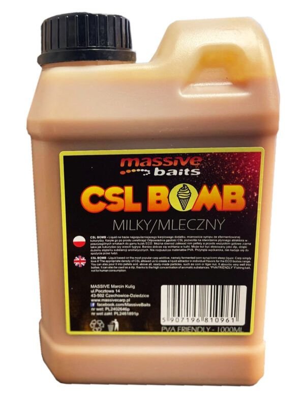 Massive Bait CSL Boomb Pineapple 1000ml - Imagen 3