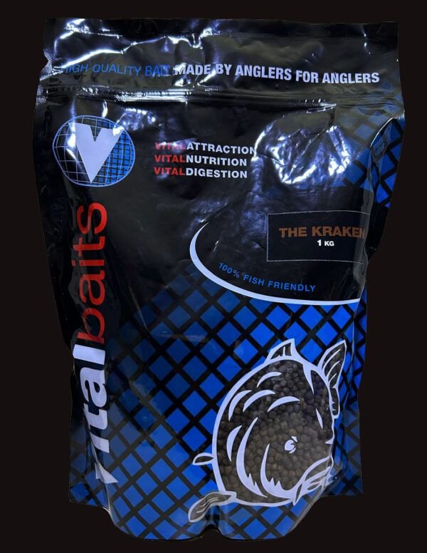 Vitalbaits Pellets The Kraken 4mm 1kg