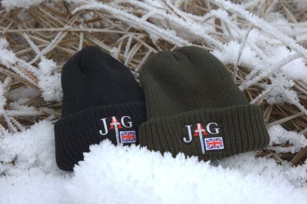 JAG Chunky Knit Beanie Black