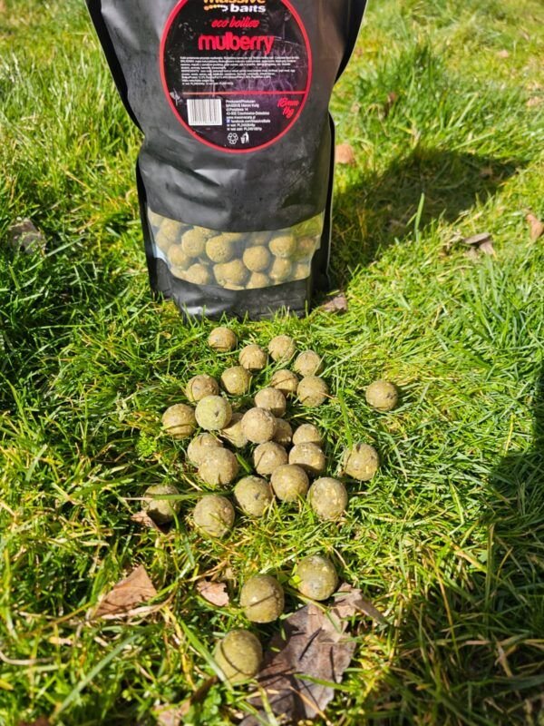 Massive Baits Eco Boilies Green Mulberry 18mm 1kg - Imagen 2