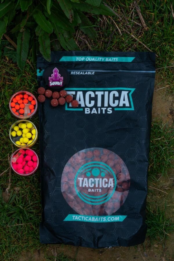 Tactica Baits Ripley Pop ups fluor orange  150ml - Imagen 4